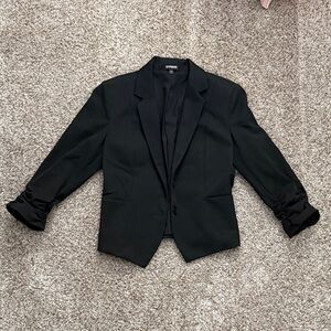 Express Women's Elegant Black Suit Jacket